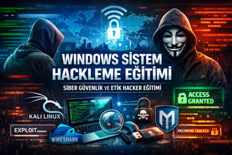 Windows Sistem Hackleme ve Etik Hacker Eğitimi